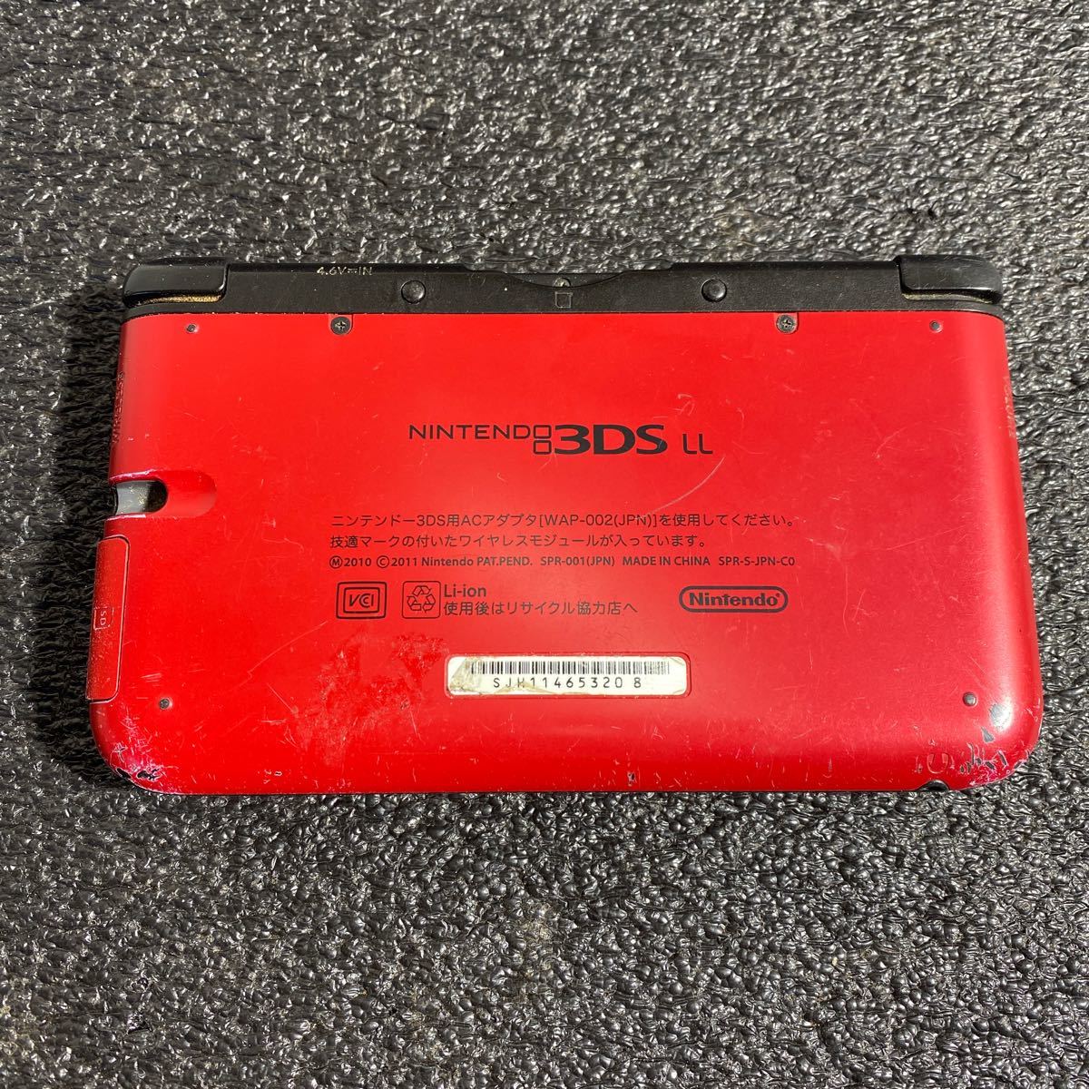 Nintendo 3DSLL 赤×黒 SPR-S-JPN-C0 稼働品_画像6