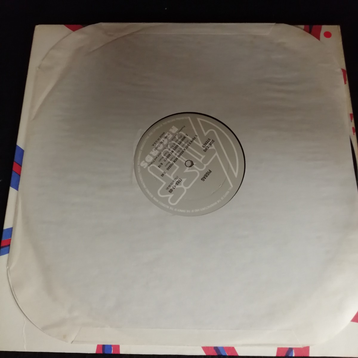 D01 中古LP 中古レコード　PIGBAG sunny day US盤　TEES 12-05 pop group ピッグバッグ_画像3