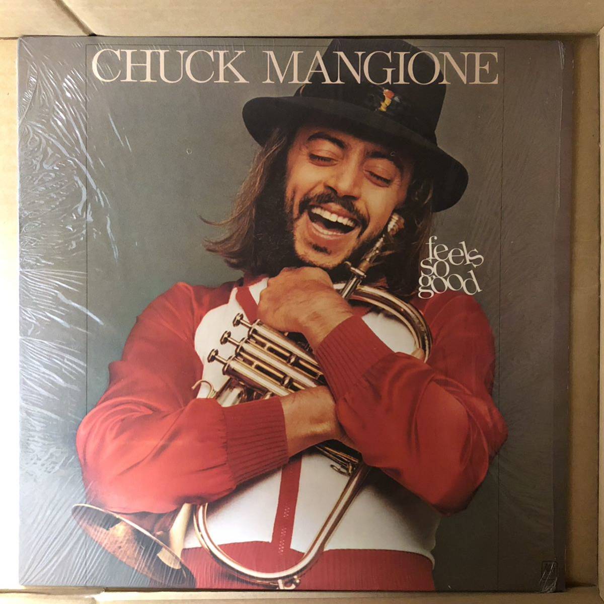 D01 中古LP 中古レコード Chuck Mangione Feels So Good チャックマンジョーネ US盤 メロウグルーヴ シールドあり_画像1