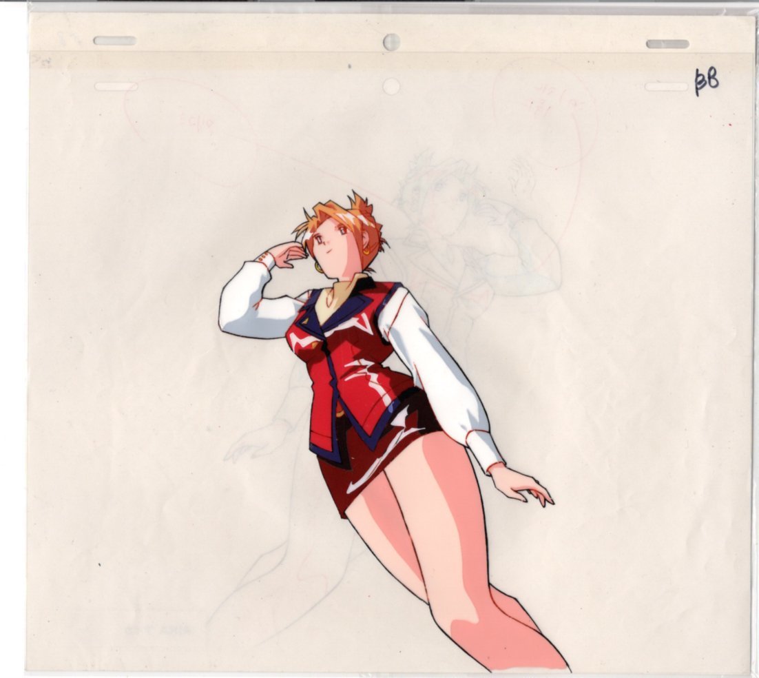 OVA作品『AIKa』(アイカ)のセル画 2枚組 (動画付) No.2 約 OVA作品『AIKa』(アイカ)のセル画 2枚組 (動画付) No.2 約