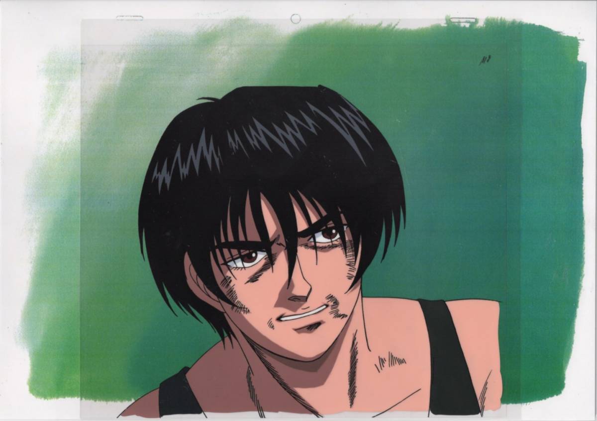 金田一少年の事件簿 直筆背景付 セル画 4 ♯ 原画 イラスト 金田一少年の事件簿 直筆背景付 セル画 4 ♯ 原画 イラスト