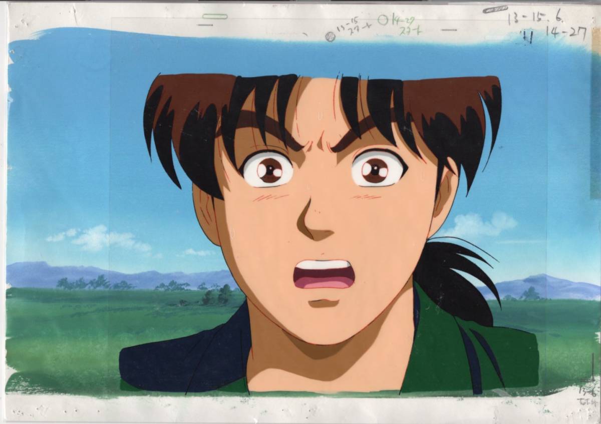 金田一少年の事件簿セル画2枚A4A4 - 金田一少年の事件簿 金田一少年の事件簿セル画2枚A4A4 - 金田一少年の事件簿