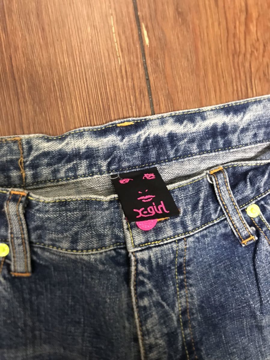 x-girl Denim 2 Apple карман Denim обработка g1