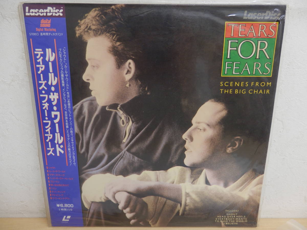 【52229CE】◆中古　レトロ　LD　レーザーディスク　映像　ティアーズ　フォー　フィアーズ　ルールザワールド_画像2