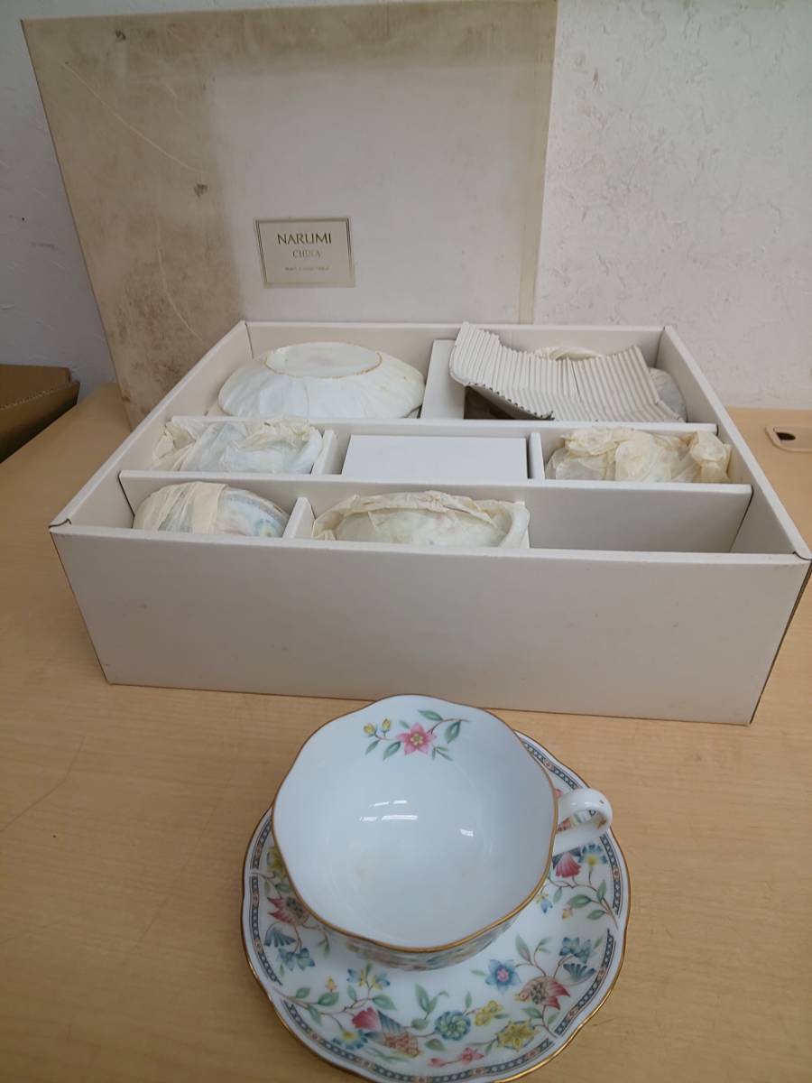 52499◆ナルミ　NARUMI　CHINA　カップ＆ソーサー 5客揃_画像1