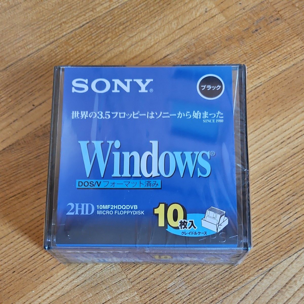 SONY 2HD フロッピーディスク DOS/V用 Windowsフォーマット 3.5インチ ブラック 10枚入り ソニー