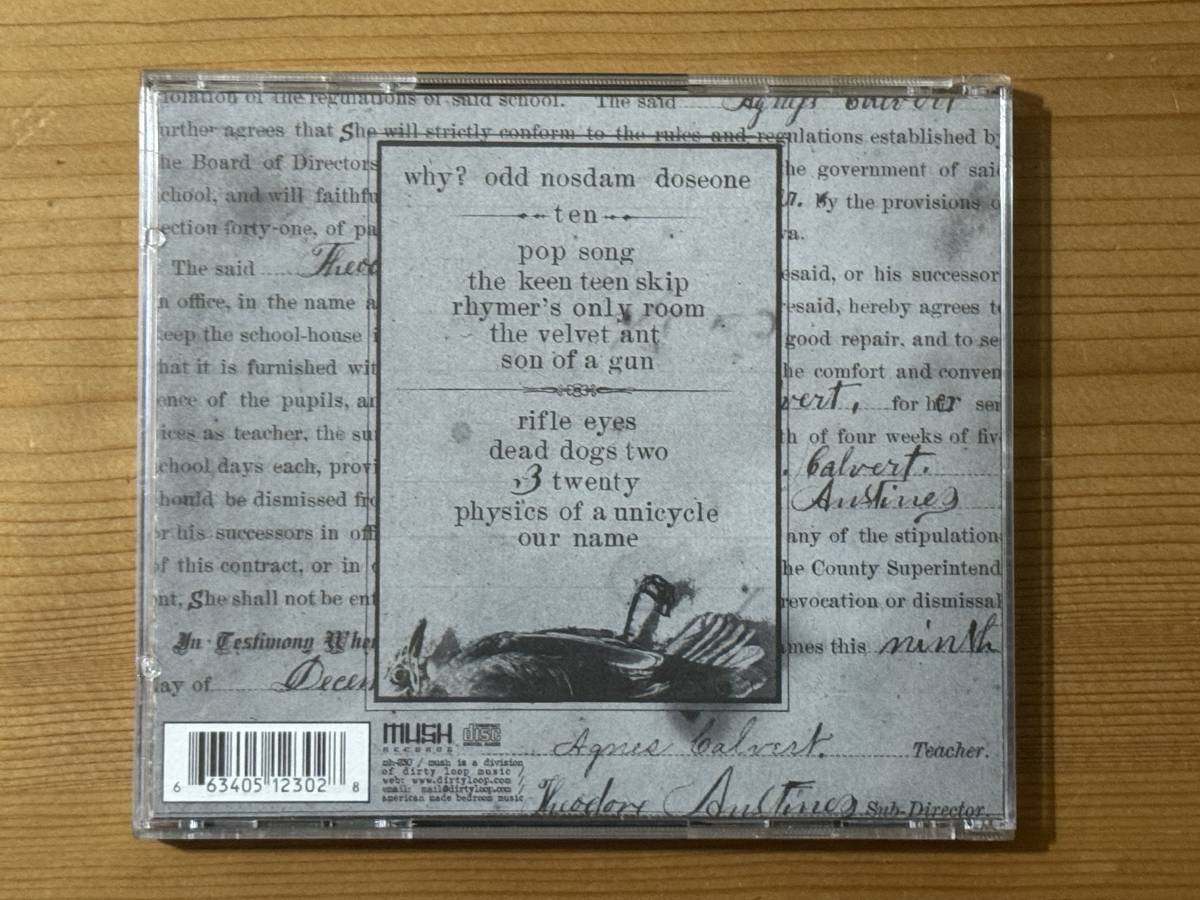 [CD] cLOUDDEAD - Ten (2nd)_画像3