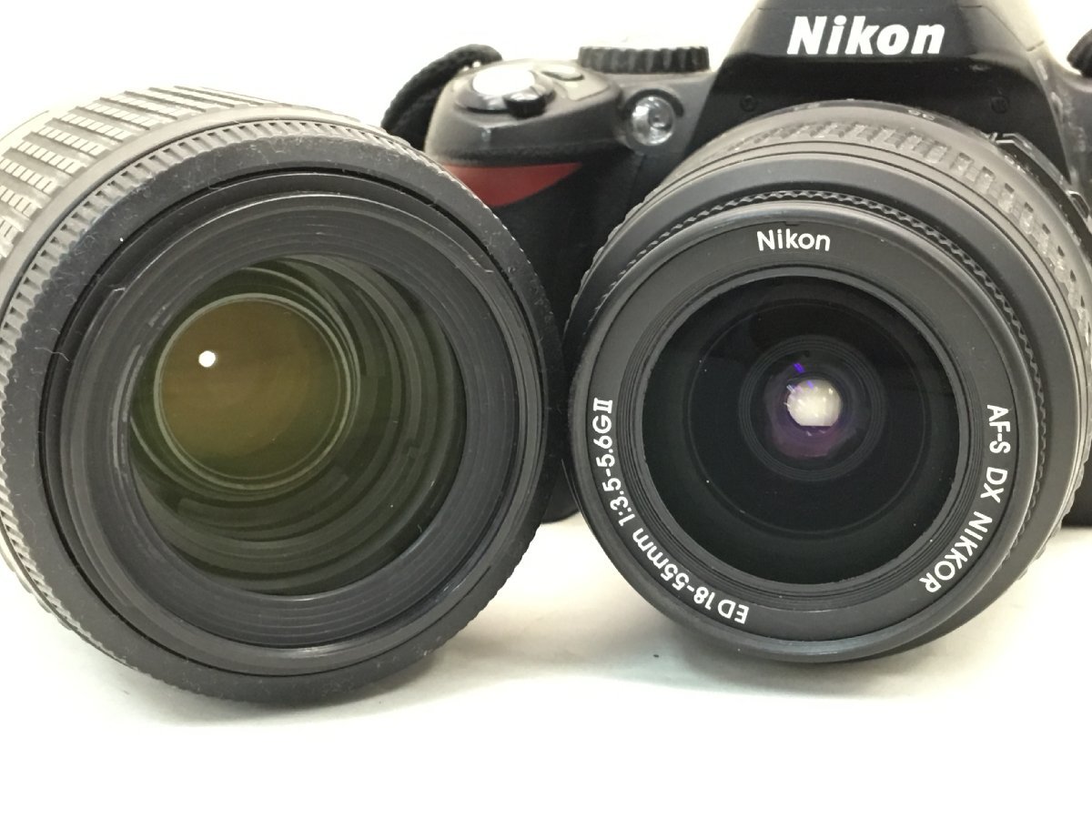 Nikon D40X / AF-S DX NIKKOR ED 18-55ｍｍ 1：3.5-5.6ＧII 他 デジタル一眼レフカメラ レンズ まとめ ジャンク 中古【UW010237】_画像3