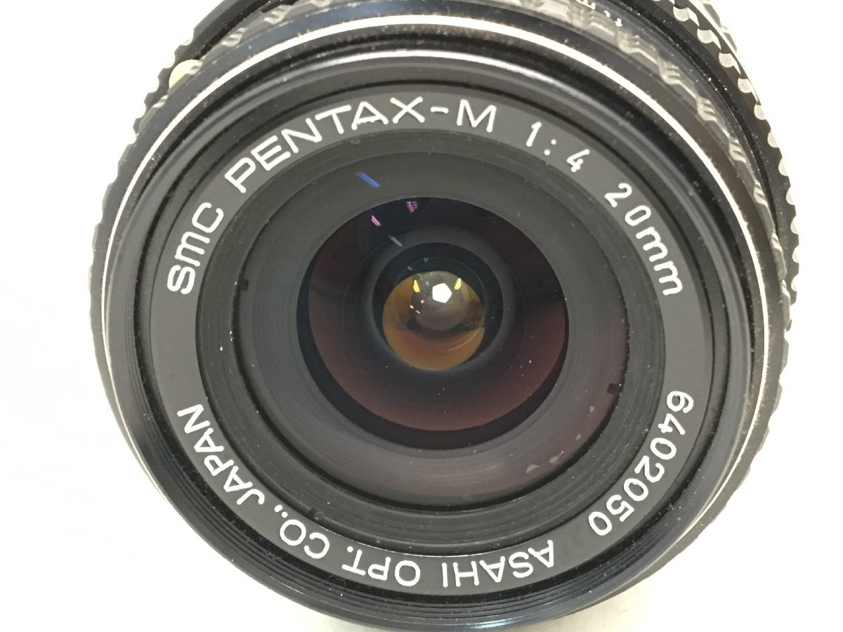 PENTAX SMC PENTAX-M 1:4 20mm 一眼レフカメラ用レンズ ジャンク 中古【UW010681】_画像2