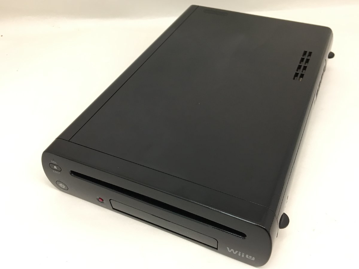 任天堂 Wii U プレミアムセット 32GB ブラック 通電確認・初期化済み 箱付き 中古【UW010703】_画像2