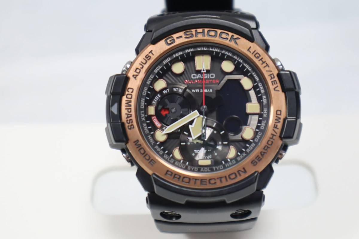J1236 Y CASIO／カシオ G-SHOCK GN-1000RG ガルフマスター GULFMASTER 5443 メンズ 腕時計