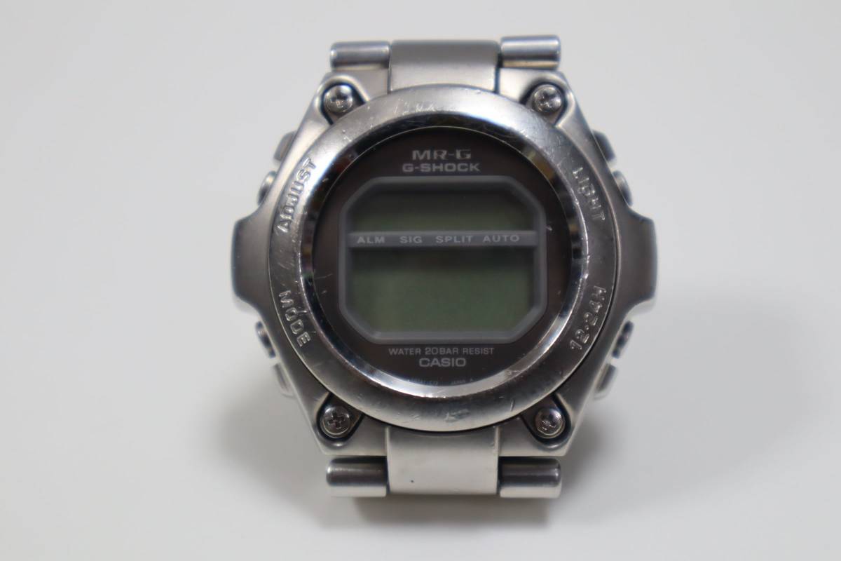 J1248 Y カシオ Gショック CASIO G-SHOCK MR-G クォーツ 腕時計 MRG-100 メンズ 純正ブレス