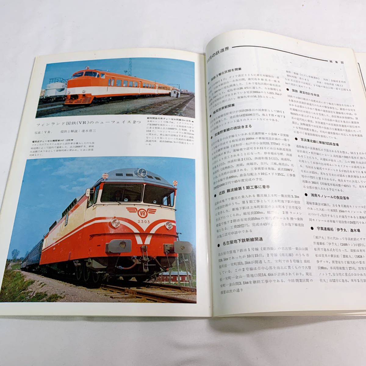 C3-W1/29 鉄道ファン　11冊　1965年　2月〜12月_画像4