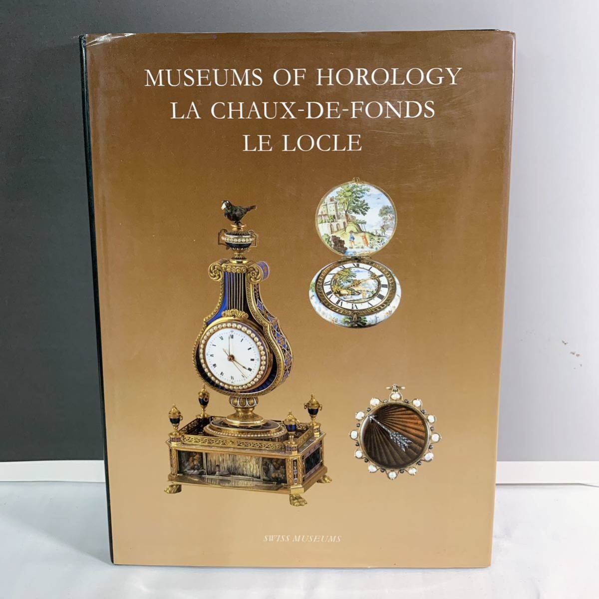 L3-T1/30 MUSEUMS OF HOROLOGY LA CHAUX-DE-FONDS LE LOCLEla* show do phone international clock museum photoalbum foreign book 