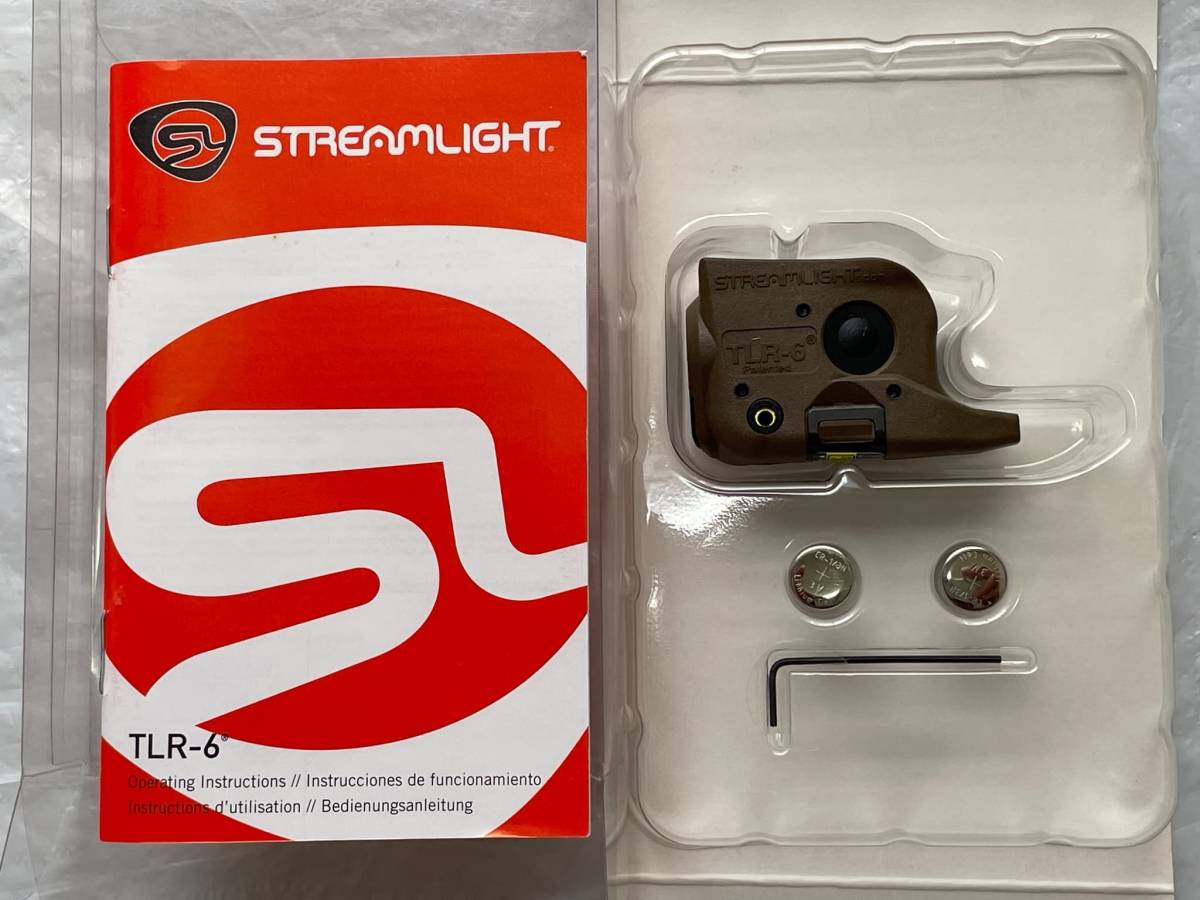 ★新品未使用！Streamlight TLR-6 GLOCK 42/43用 ウェポンライト_画像3