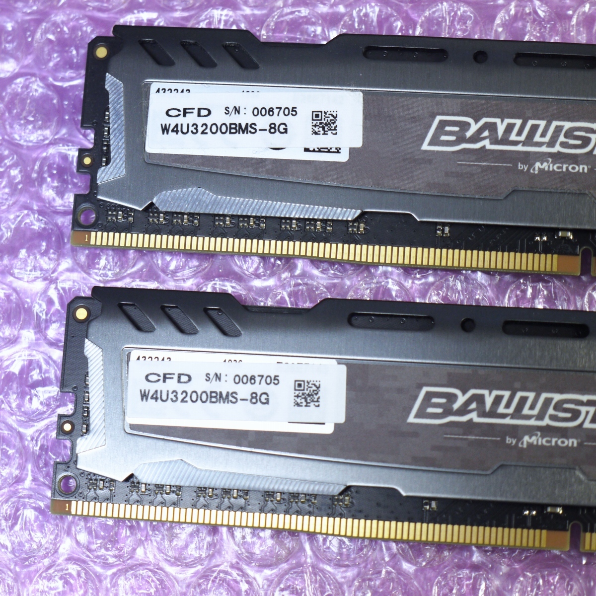 CFD Ballistix Sport Gaming DDR4 メモリ DDR4-3200Mhz 8GB×2枚 16GB_画像3