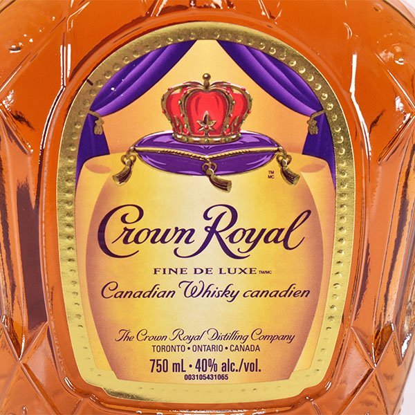 1円～★クラウン ローヤル 750ml 40% カナディアン ロイヤル CROWN ROYAL A080126_画像2