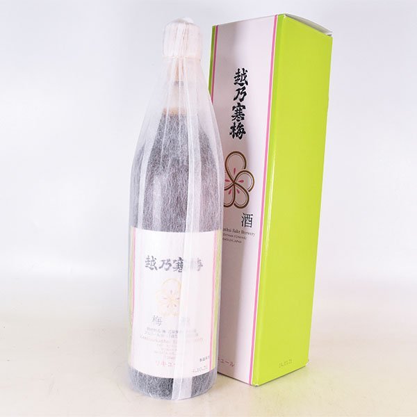 大阪府内発送限定★越乃寒梅 梅酒 製造年月日2014年10月31日 ＊箱付 720ml 17% A080190_画像1