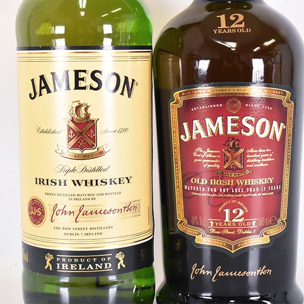 2本セット★ジェムソン /12年 ＊箱付 500ml 40% アイリッシュウイスキー JAMESON B040474_画像3