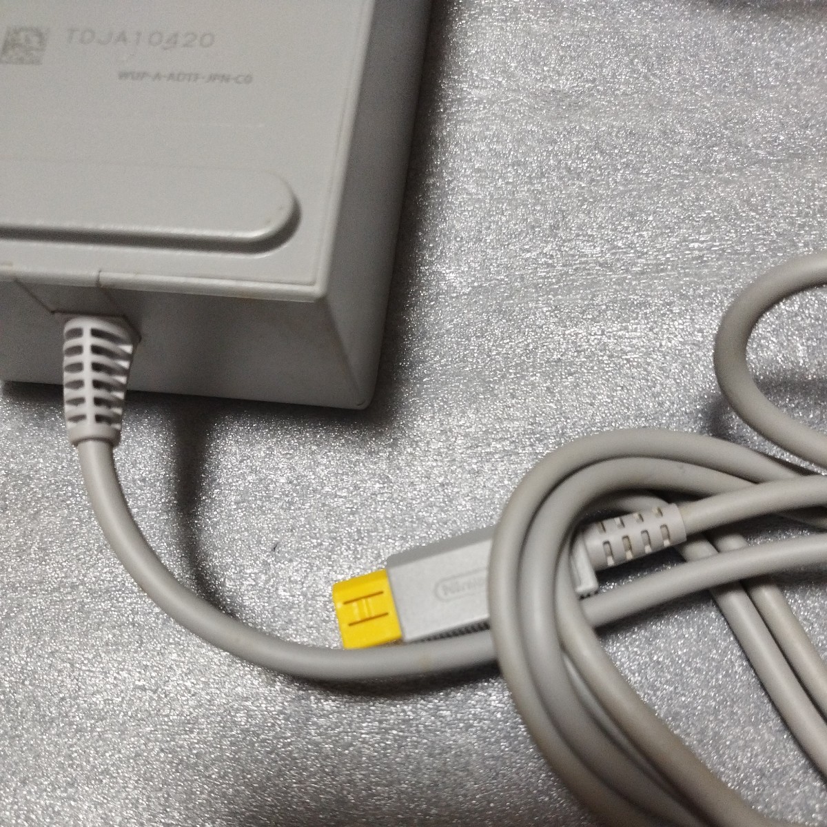 【通電確認】 Nintendo WiiU 純正 ACアダプター セット 本体 ゲームパッド WUP-002 WUP-011の画像6