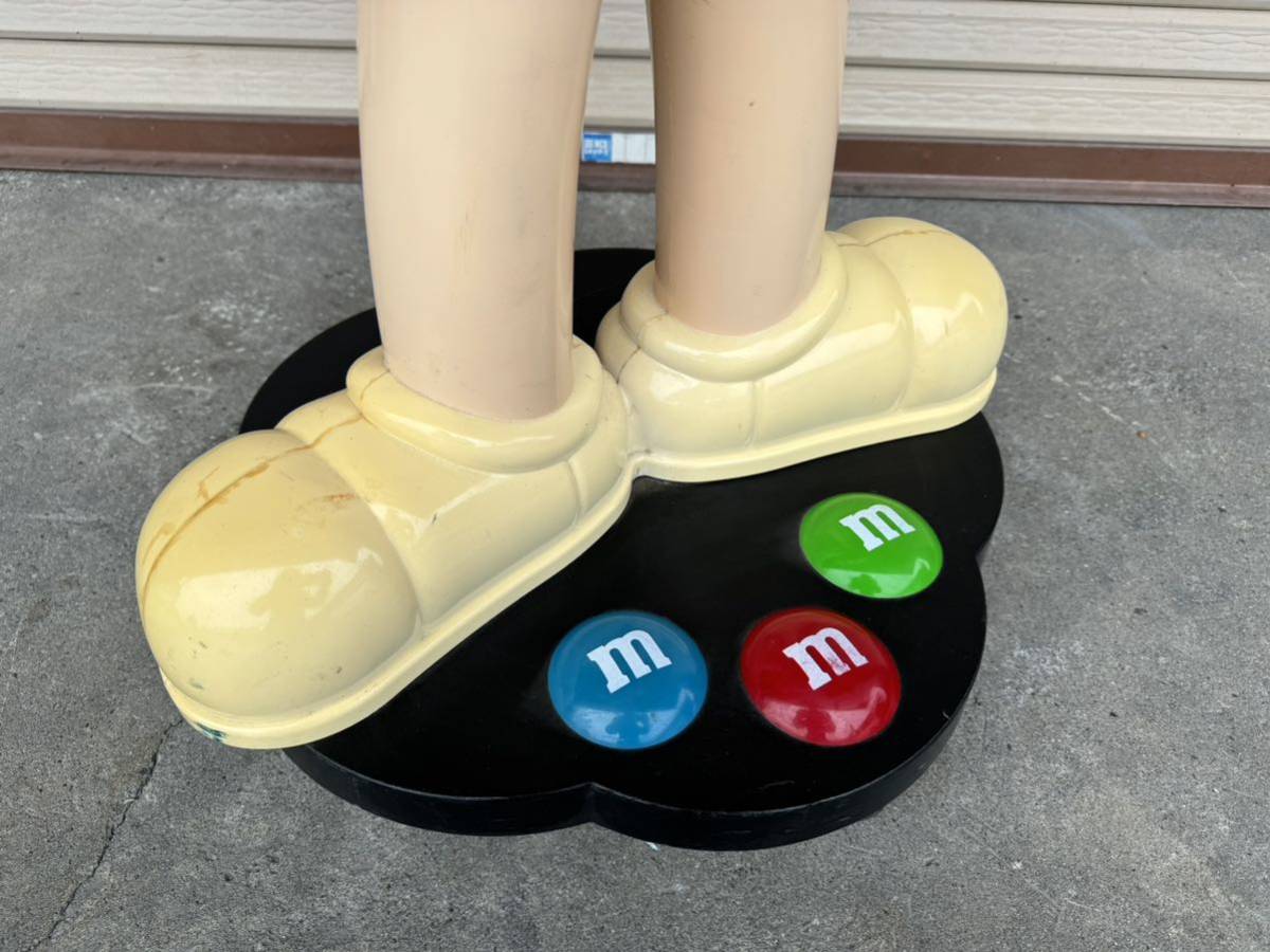 m&m's エムアンドエムズ ディスプレイ 置物 レッド 店舗什器フィギュア 赤_画像9