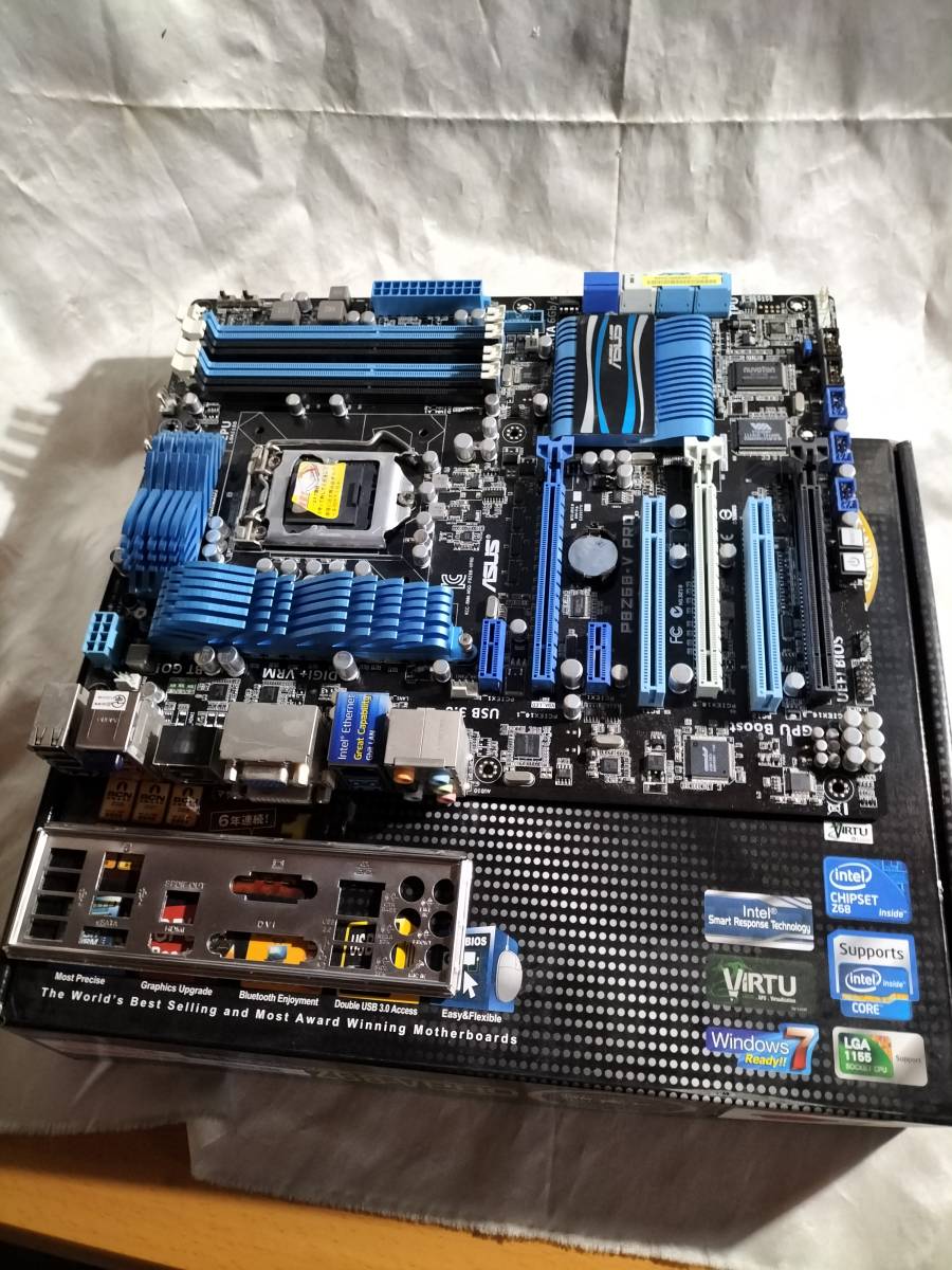 ★ASUS P8Z68-V PRO LGA1155 Z68 ATX●マザーボード_画像1