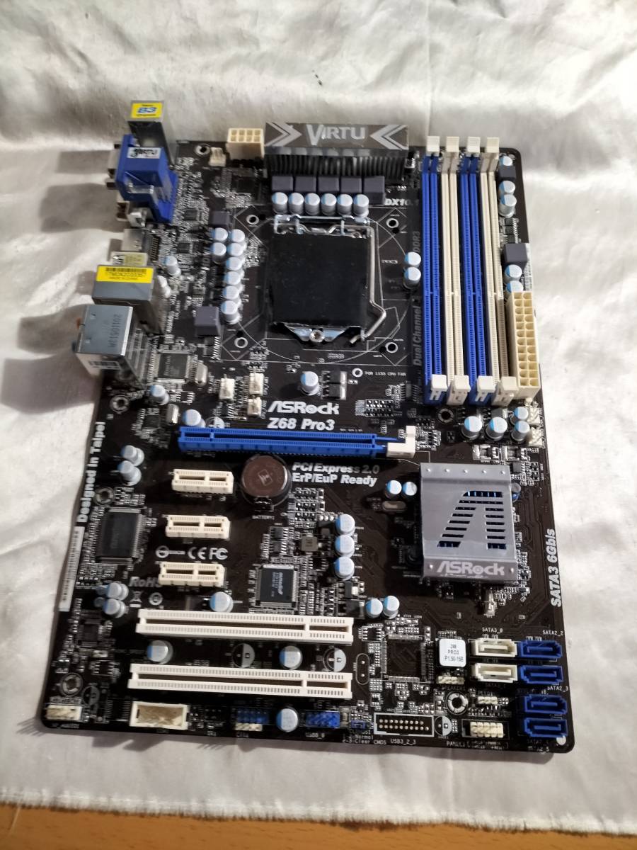 ★ASRock Z68 Pro3 (B3) LGA1155 Z68 ATX●マザーボードの画像2