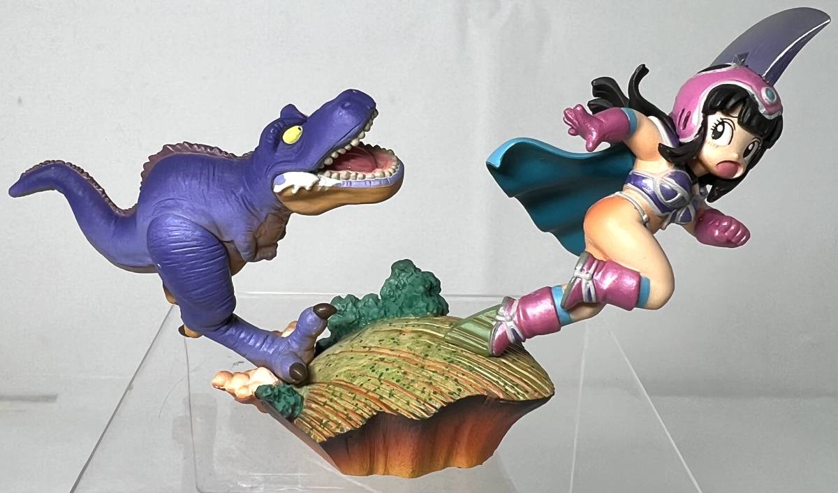 ドラゴンボール ドラカプ チチ＆恐竜 フィギュア ★即決★箱無し中古品_画像1