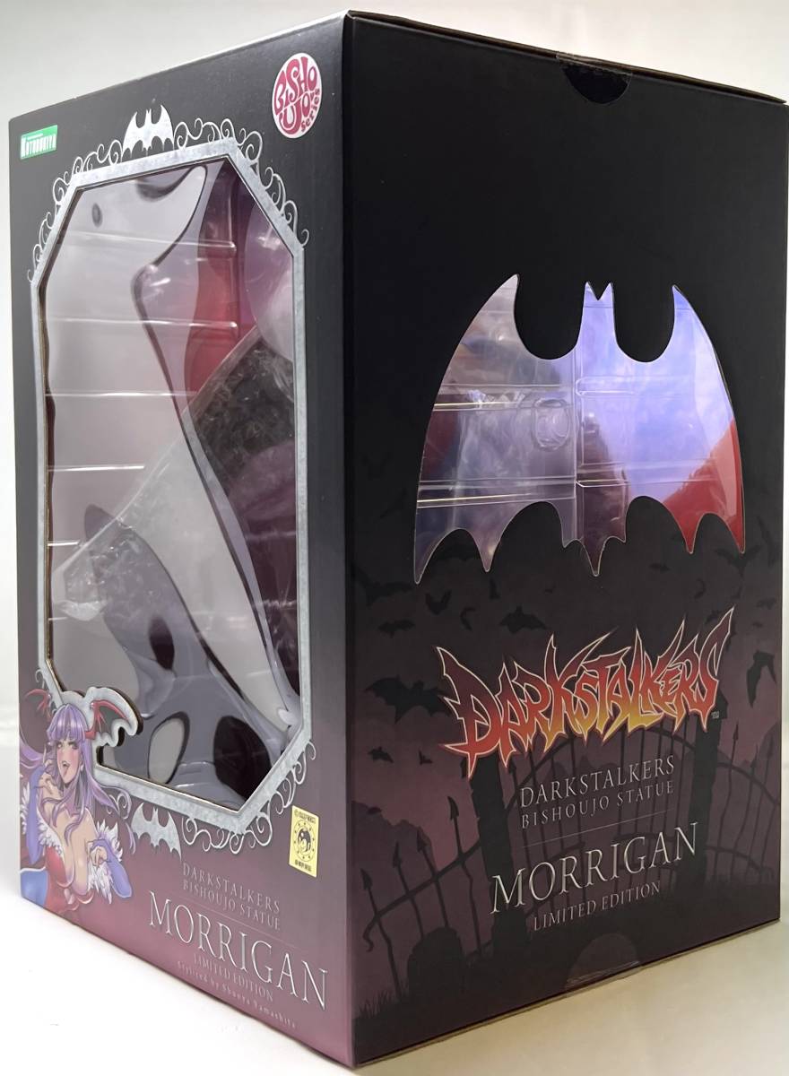 コトブキヤ DARKSTALKERS ヴァンパイア美少女 モリガン 1/7スケール 塗装済完成品 フィギュア MORRIGAN ★即決★新品未開封_画像2