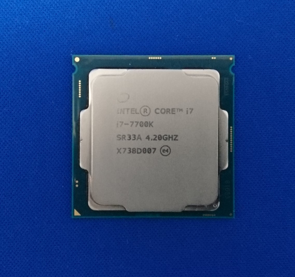 INTEL Core i7-7700K 4.2GHz SR33A_画像1