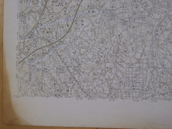 5万分の1地形図 成田(千葉県) 昭和53年修正版_画像3