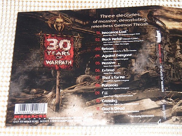 Innocence Lost 30 Years Of WARPATH / Massacre / ドイツ スラッシュ メタル / Claudio ( Totten Korps Undercroft ) Dirk ( Incubator )_画像3