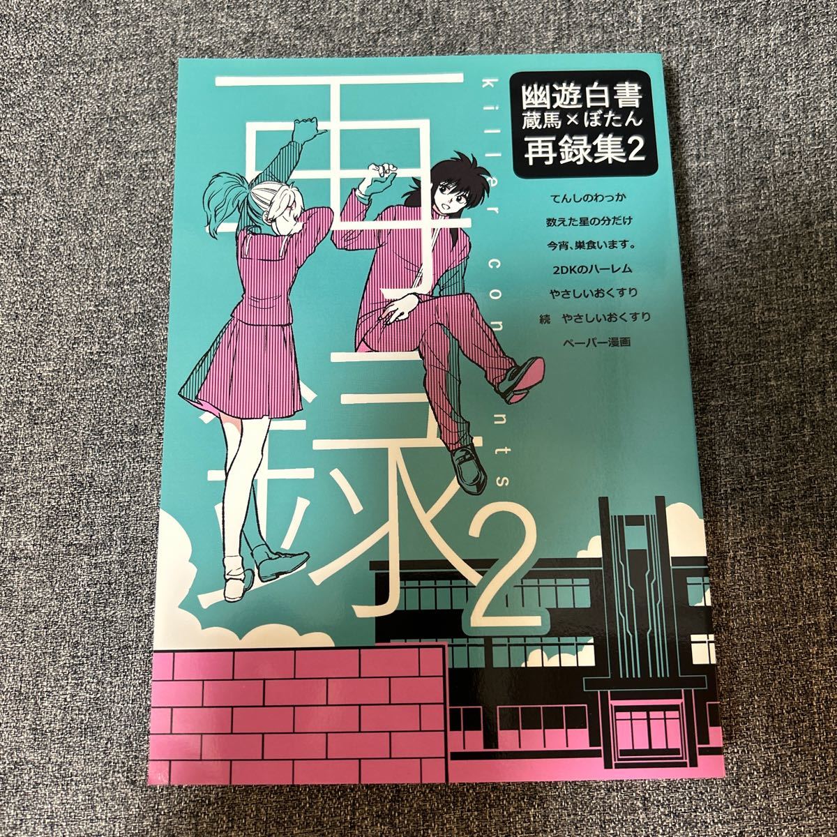 同人誌 幽遊白書 蔵ぼ再録 killer contents2 タピ岡 礼蔵_画像1