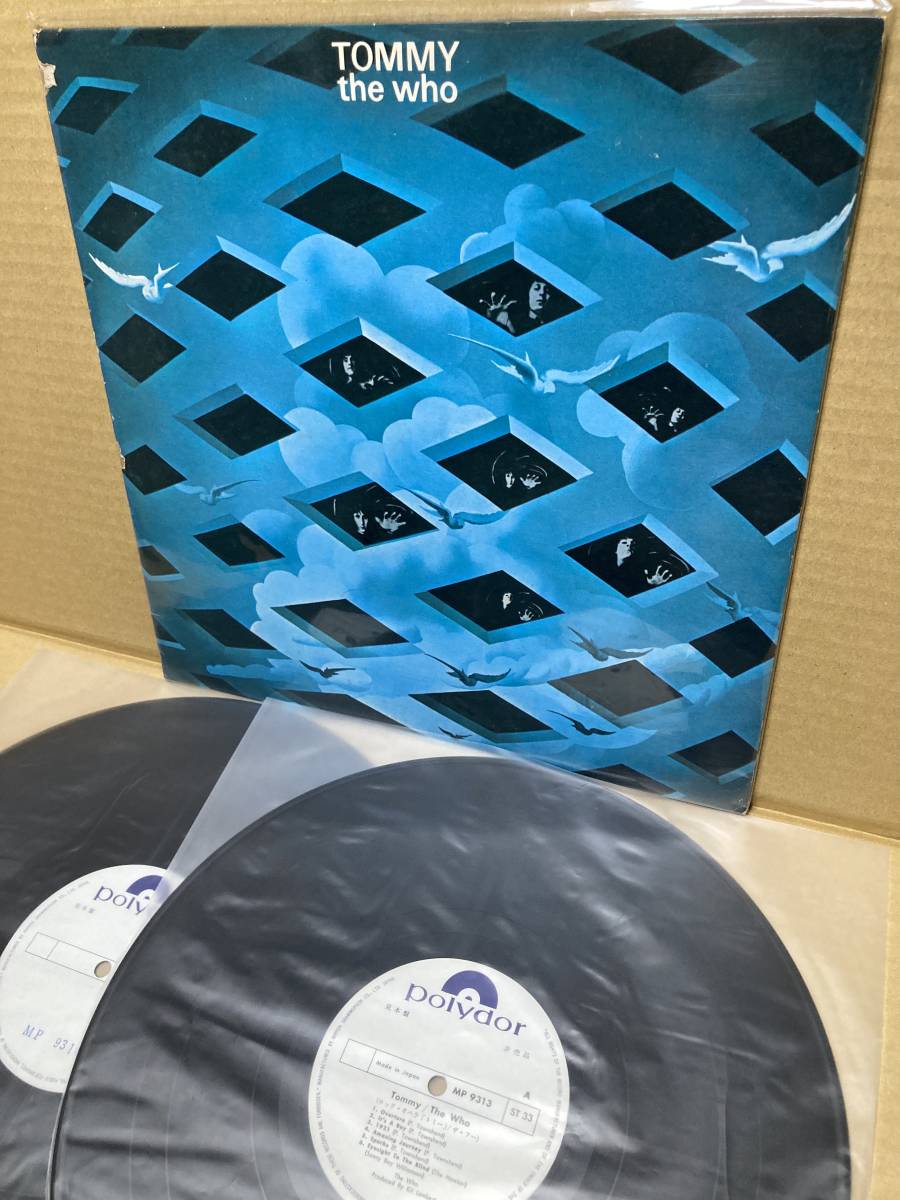 PROMO MP-9313/14！美盤LP x2！THE WHO / Tommy トミー Polydor 見本盤 ザ・フー ピンボールの魔術師 PINBALL WIZARD SAMPLE 1969 JAPAN NM_画像1