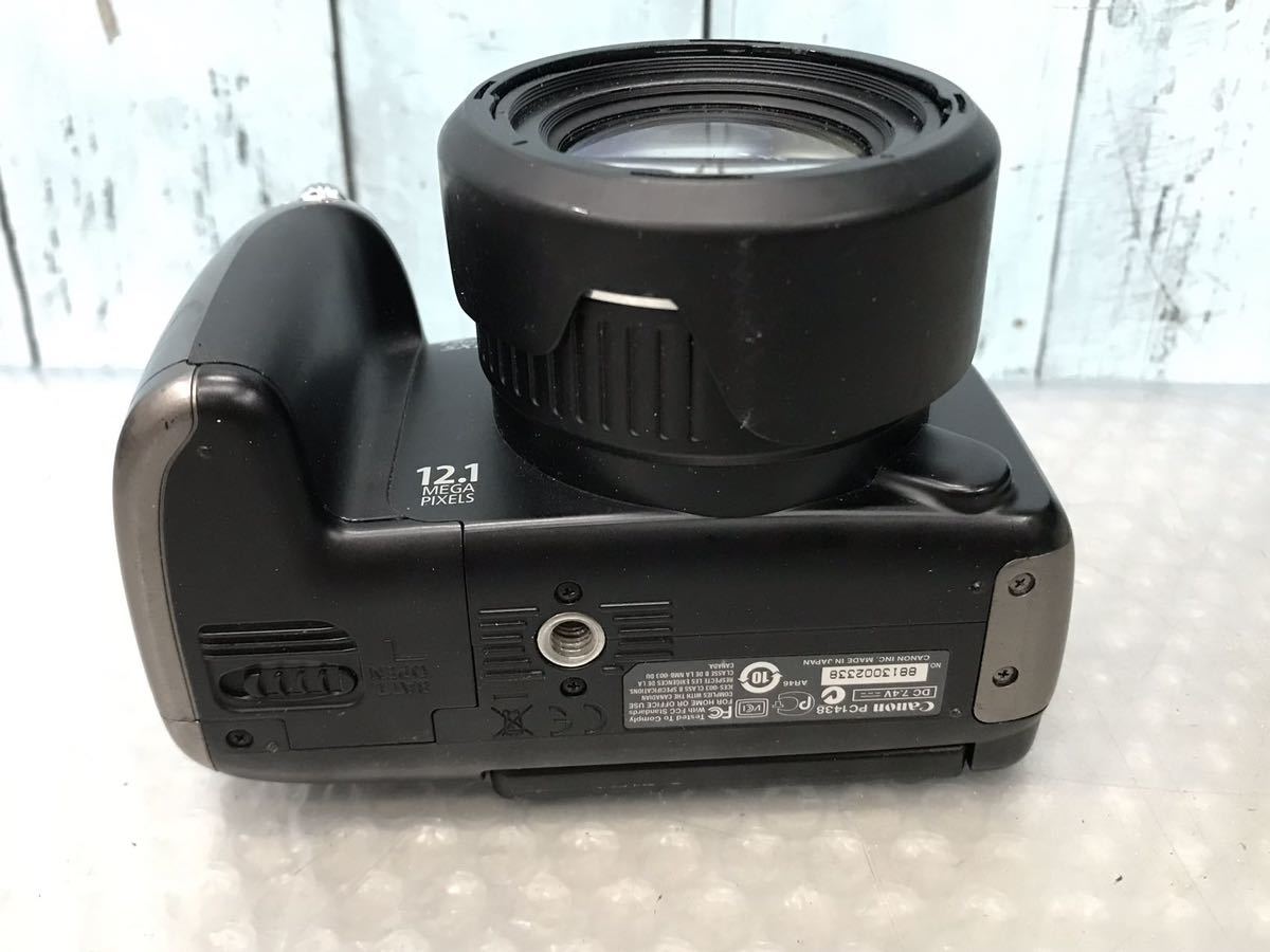 Canon PowerShot SX20 IS（PC1438）　電池入れ液漏れサビあり　動作未確認　中古現状品　ジャンク品（60s）_画像6