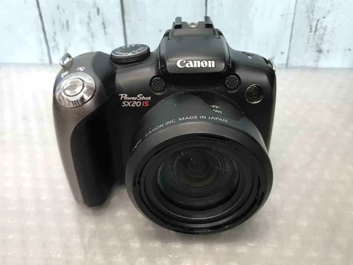 Canon PowerShot SX20 IS（PC1438）　電池入れ液漏れサビあり　動作未確認　中古現状品　ジャンク品（60s）_画像1