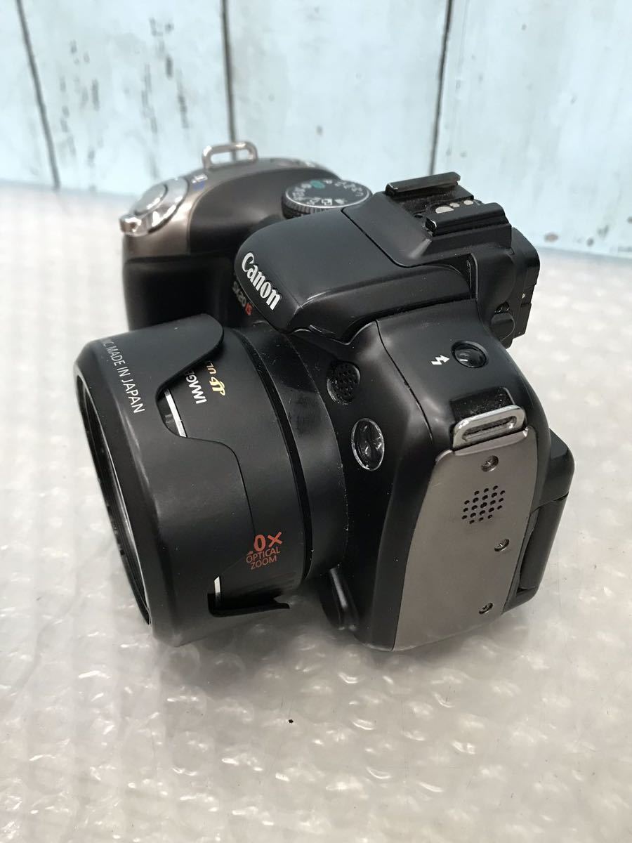 Canon PowerShot SX20 IS（PC1438）　電池入れ液漏れサビあり　動作未確認　中古現状品　ジャンク品（60s）_画像5