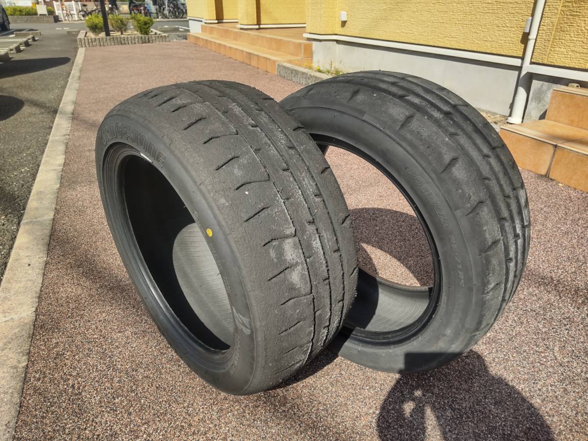 POTENZAポテンザRE-71RS●225/45R16●中古2本2022年製●BRIDGESTONEブリヂストン●室内保管_画像3