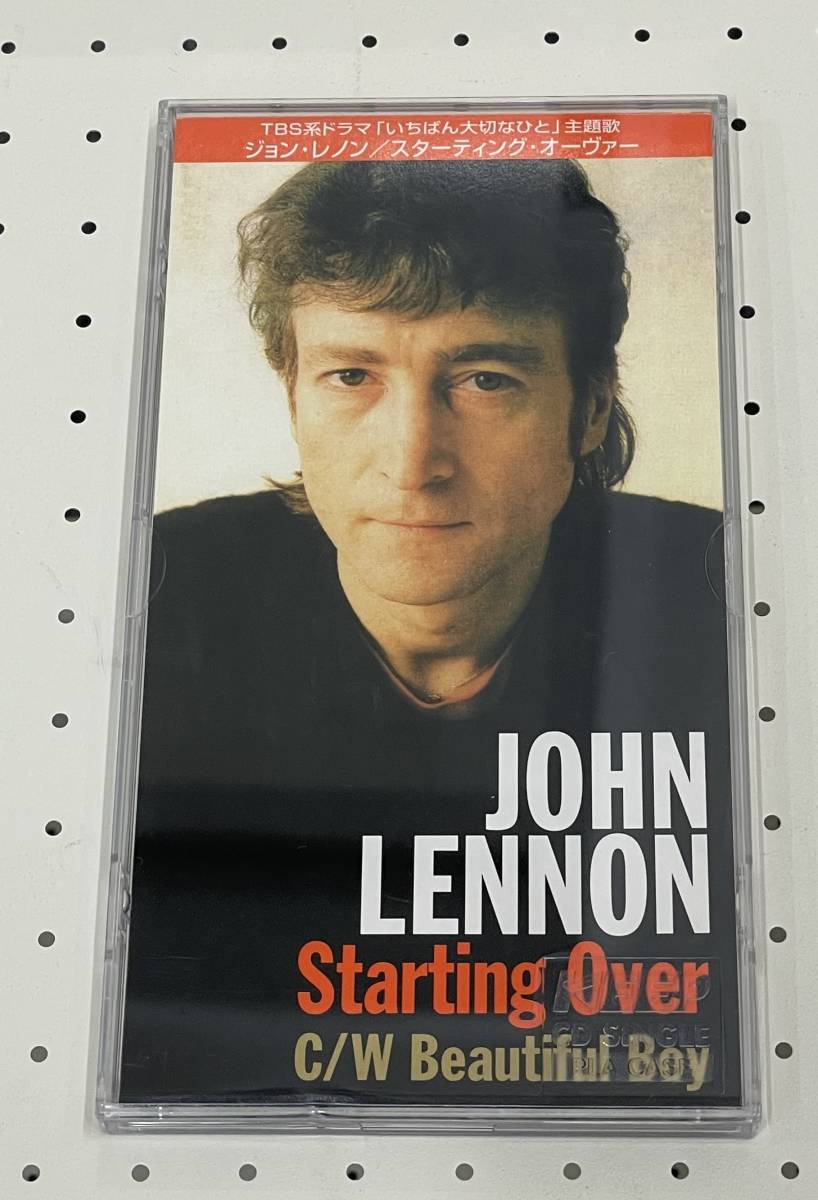 ジョン・レノン / スターティング・オーヴァー　8センチシングル　JOHN LENNON / （JUST LIKE）STARTING OVER_画像1