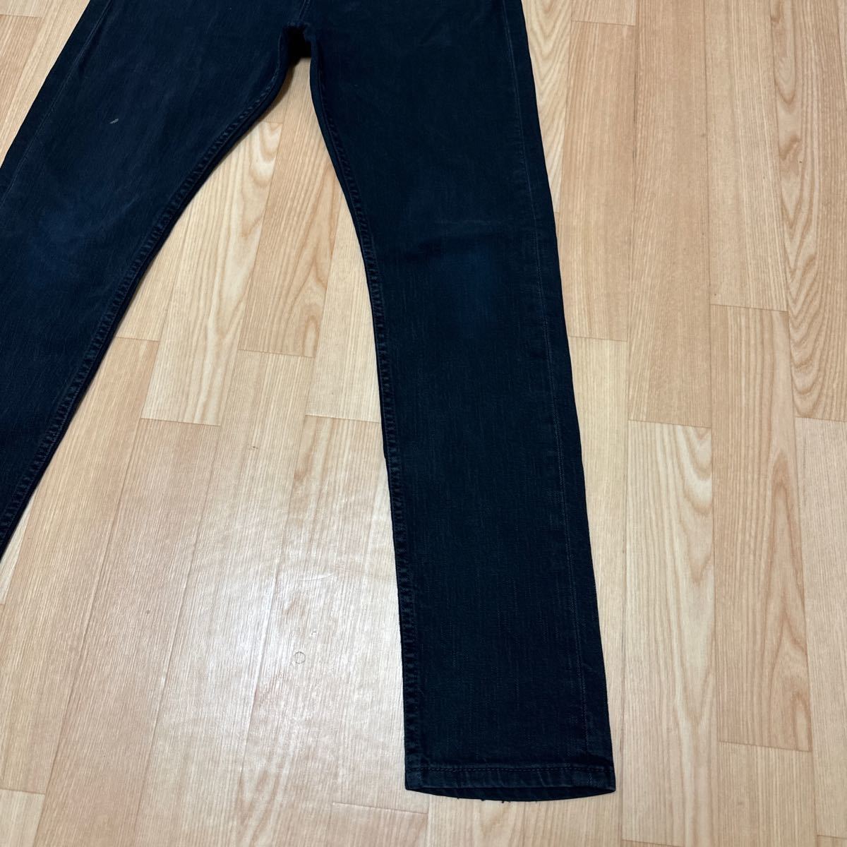 Levi's ☆即決☆ ブラック スリム W31 (83cm) L32 (77cm) リーバイス 管理番号BLー60162501517_画像5