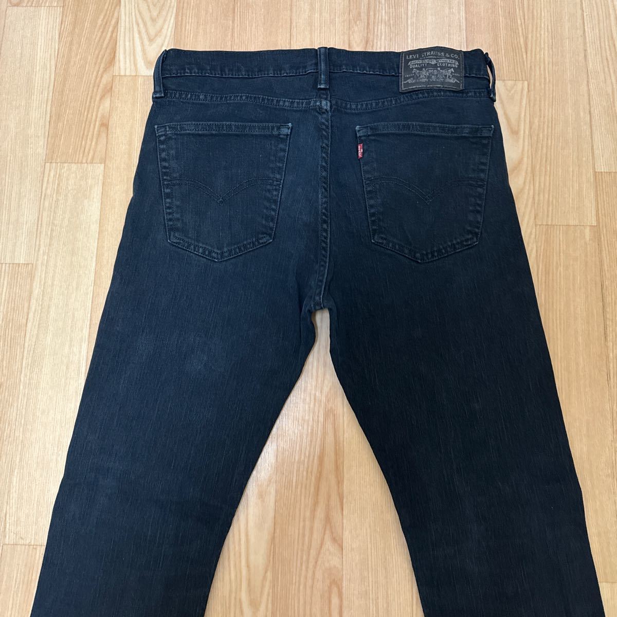 Levi's ☆即決☆ ブラック スリム W31 (83cm) L32 (77cm) リーバイス 管理番号BLー60162501517_画像7