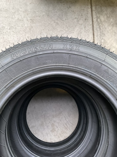 [ delivery date necessary verification ] Michelin XZX 165SR15 86S TL( tubeless type ) Classic car for tire tire 4 pcs set 