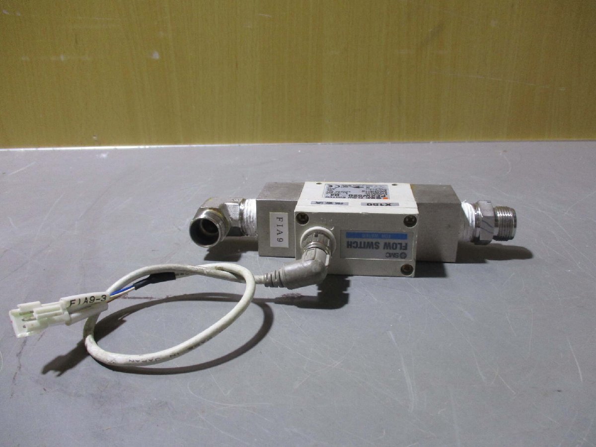 中古 SMC FLOW SWITCH PF2W520-04 水用 デジタルフロースイッチ (R51115JJE050)_画像6