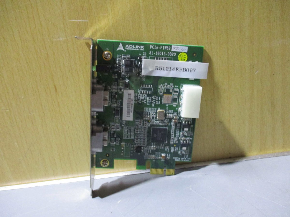 中古 ADLINK PCIE-FIW62 0020GP 51-18015-0B20 (R51214EFB097)