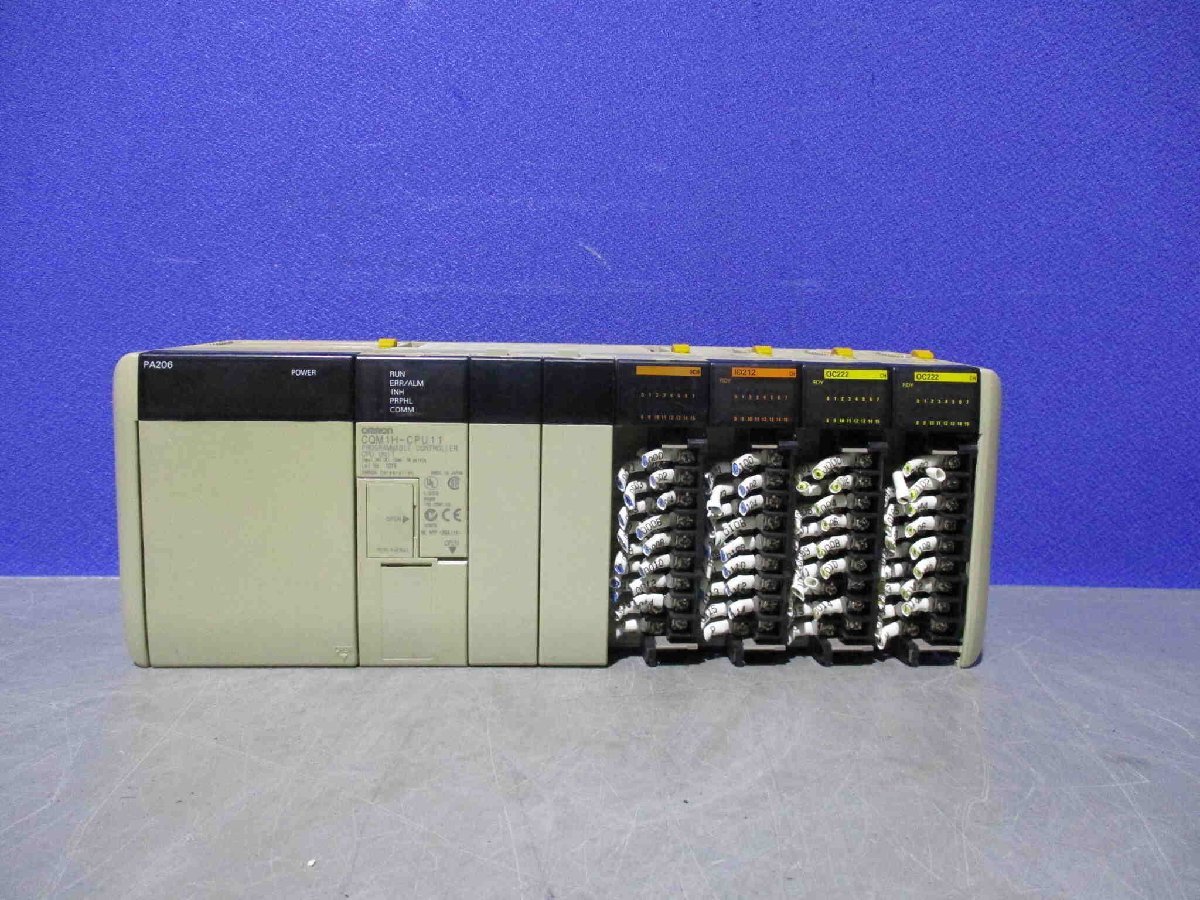 中古 OMRON PROGRAMMABLE CONTROLLER CQM1H-CPU11/OC222*2/OCH 中古 OMRON PROGRAMMABLE CONTROLLER CQM1H-CPU11/OC222*2/OCH