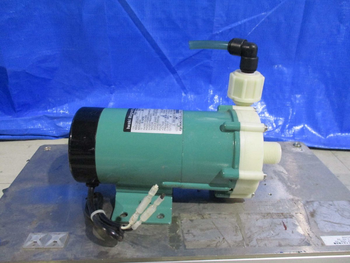 中古 IWAKI MAGNET PUMP MD-30RZM-N マグネットポンプ (MAJR51205D026)_画像4