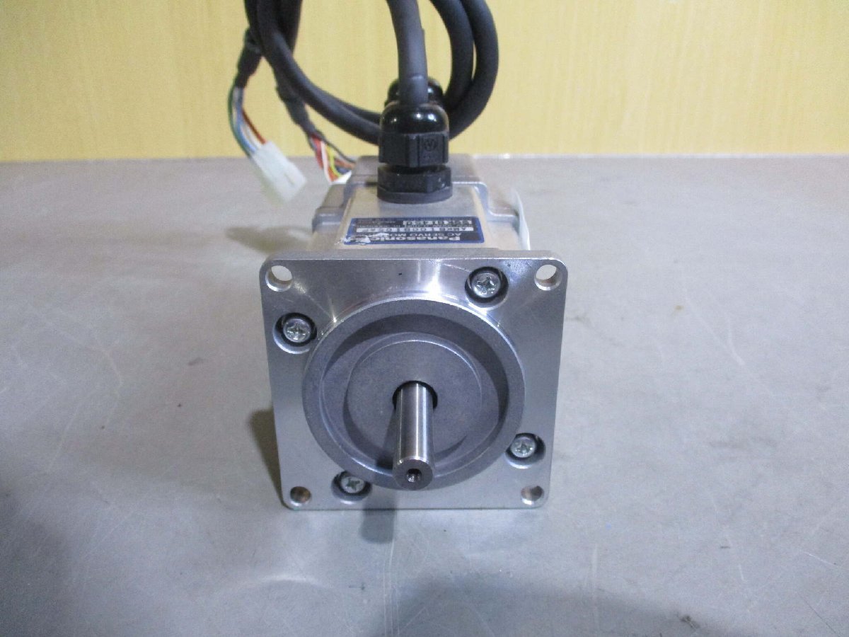 中古 Panasonic AC SERVO MOTOR AMKB100B10SAF AC サーボモーター100W (KBAR51211B005)_画像2