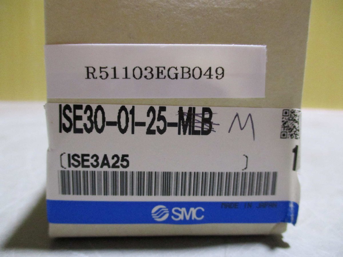 新古 SMC ISE30-01-25-M 高精度デジタル圧力スイッチ (R51103EGB049)_画像2