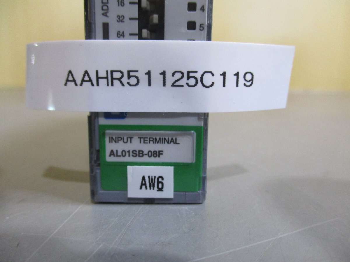 中古 Anywire コンパクトターミナル コネクタタイプ AL01SB-08F 2個 (AAHR51125C119)_画像2