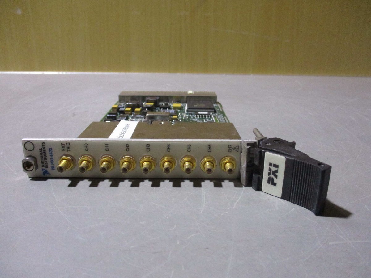 中古 National Instruments NI 4472 FOR PXI 8チャンネル 音の 中古 National Instruments NI 4472 FOR PXI 8チャンネル 音の
